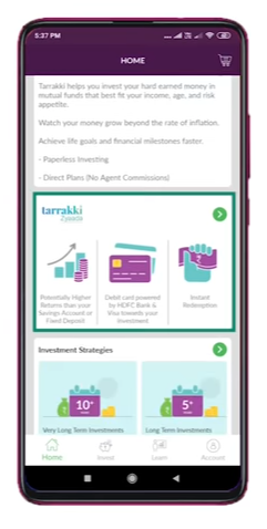 tarrakki app mutual fund