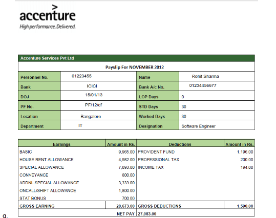 payroll salary calculation