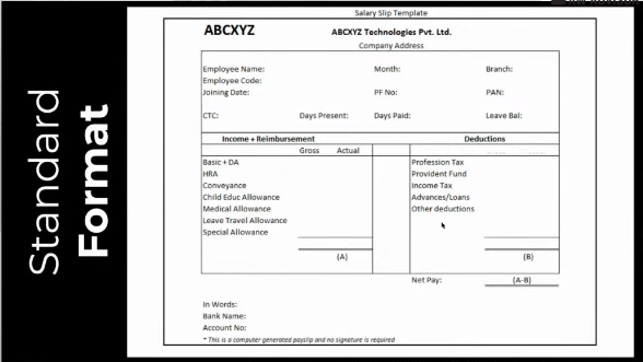 lop in salary slip