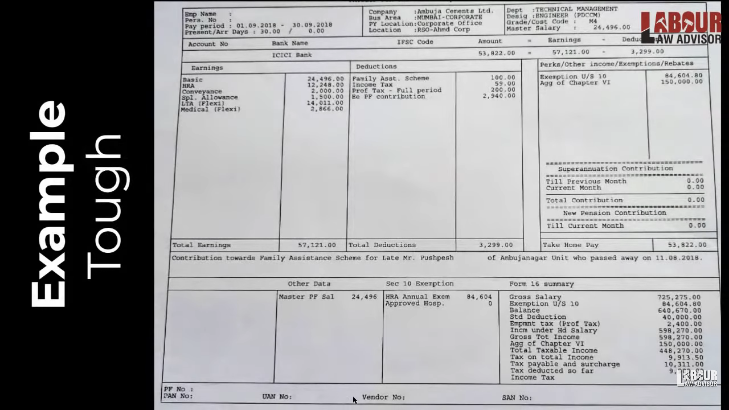 Salary Slip